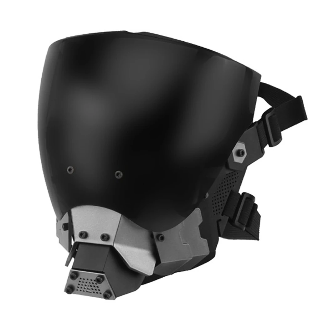 Live CS Tactics Full Face Protective Mask Outdoor Riding Personality Dress Up Cyberpunk Mask PROM Prop