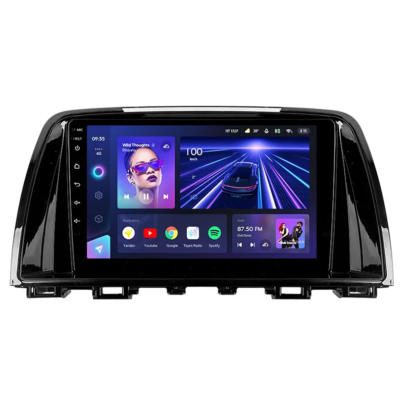  Автомагнитола TEYES CC3 для Mazda 6 3 GL GJ 2012-2017 мультимедийный видеоплеер навигация стерео GPS Android 2din разъем 2 din