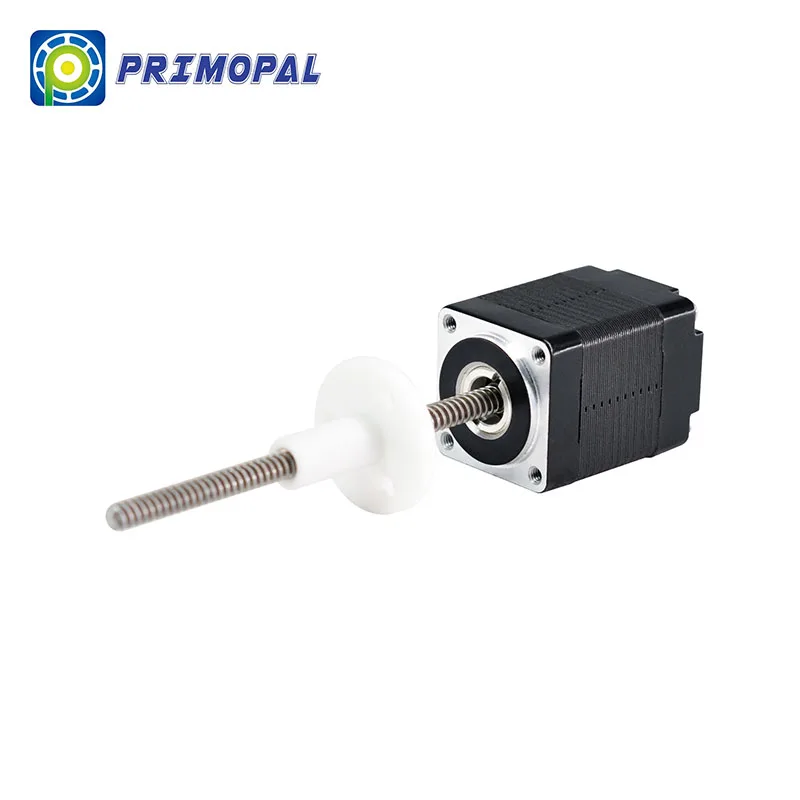 PrimoPal NEMA8 20*20mm External Peristaltic Pump Lead Screw Linear Actuator Stepper Motor