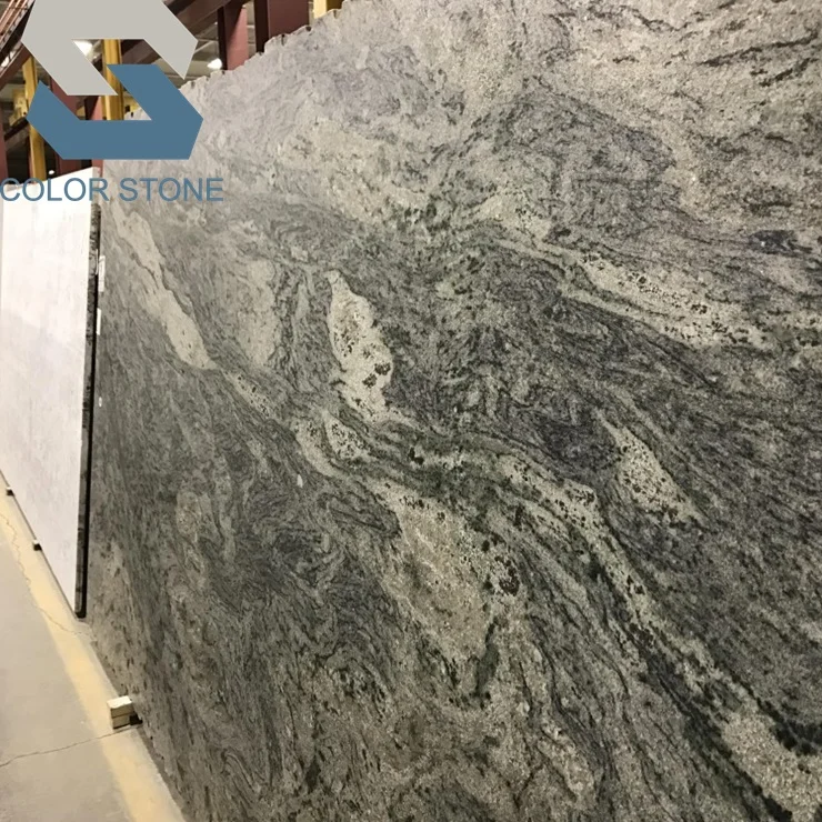 Sensa Verde Aquarius Brushed Granite Kitchen Countertops