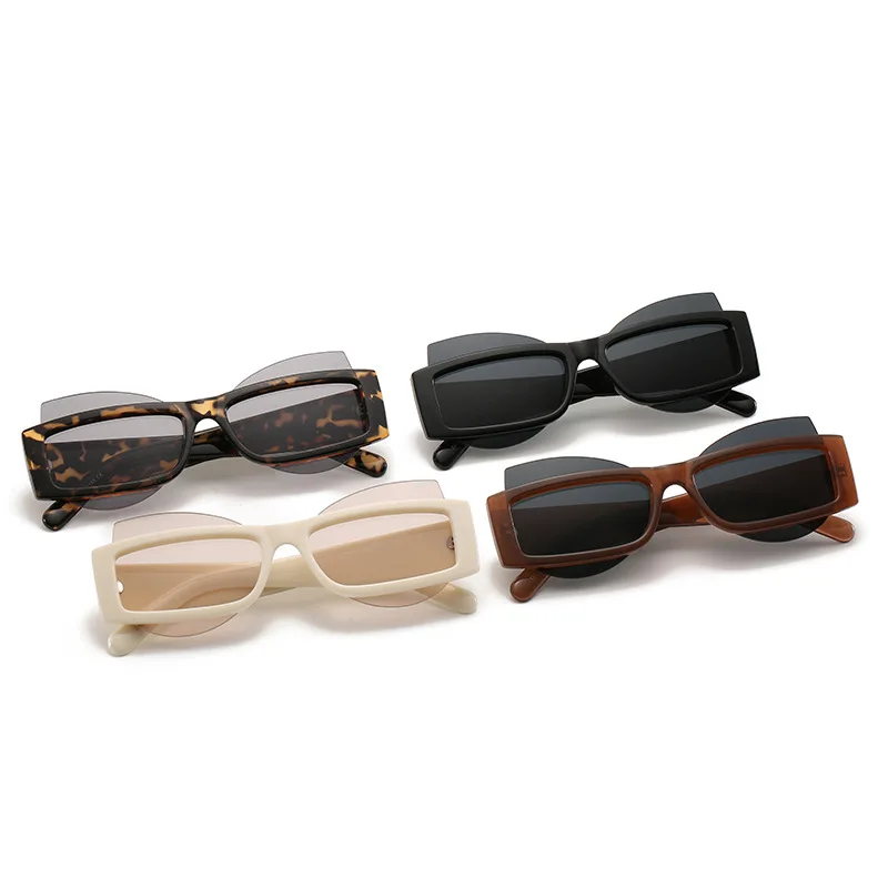 Fashion Sunglasses Newest Ladies Vintage Square Butterfly Sunglasses Trendy Women Shades Sun Glasses Wholesale