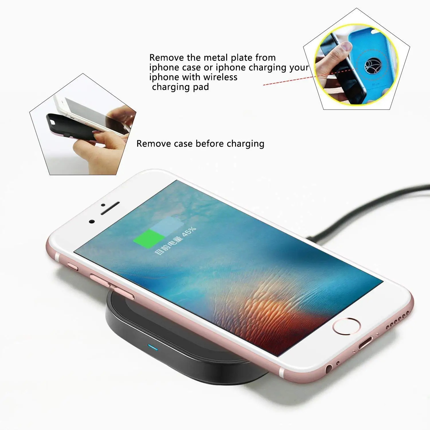 Original Factory Low Tension Stand9w Wireless Charger Dollar General for Samsung