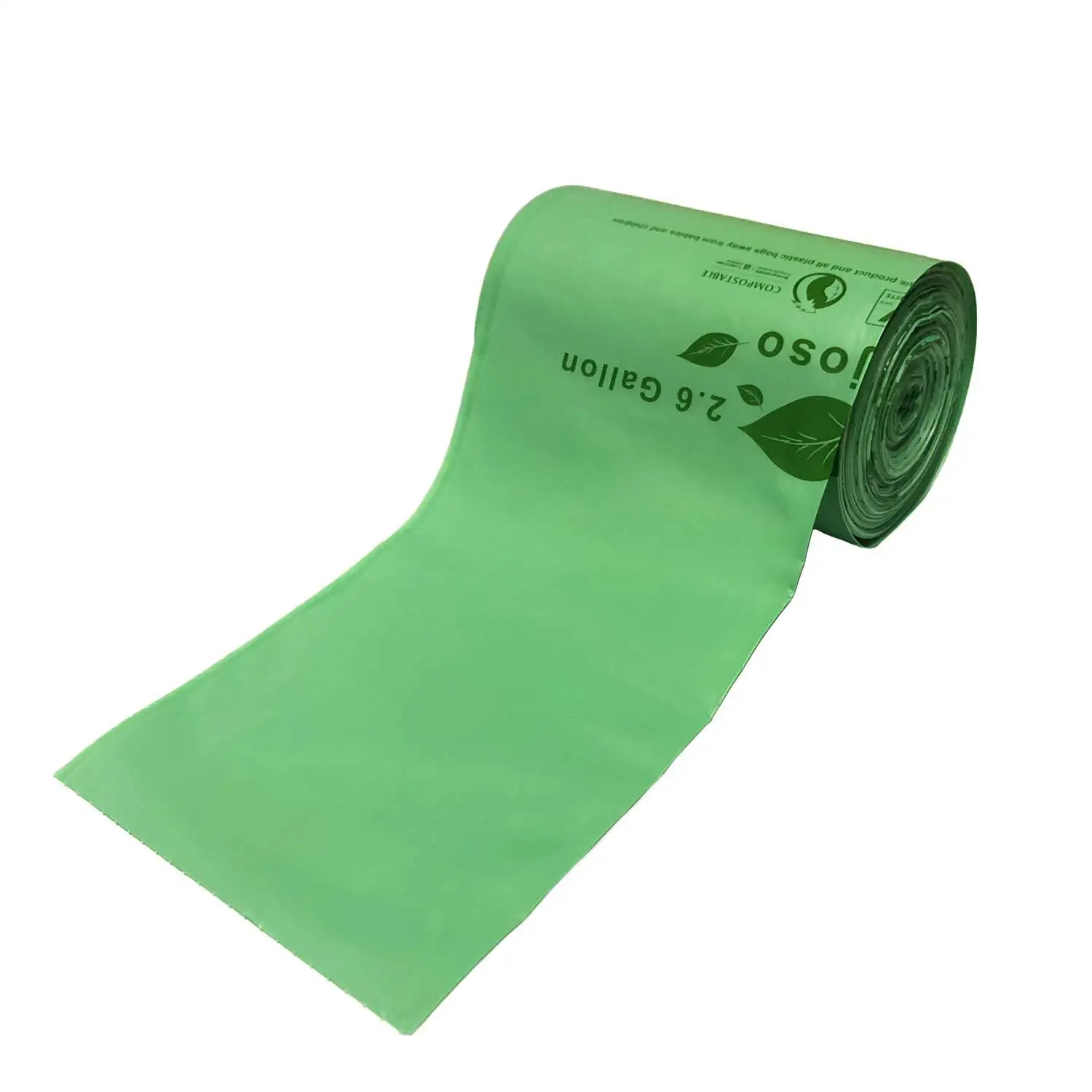 
Biodegradable environmental protection kitchenwaste room garbage bag household compostable corn starch bags 