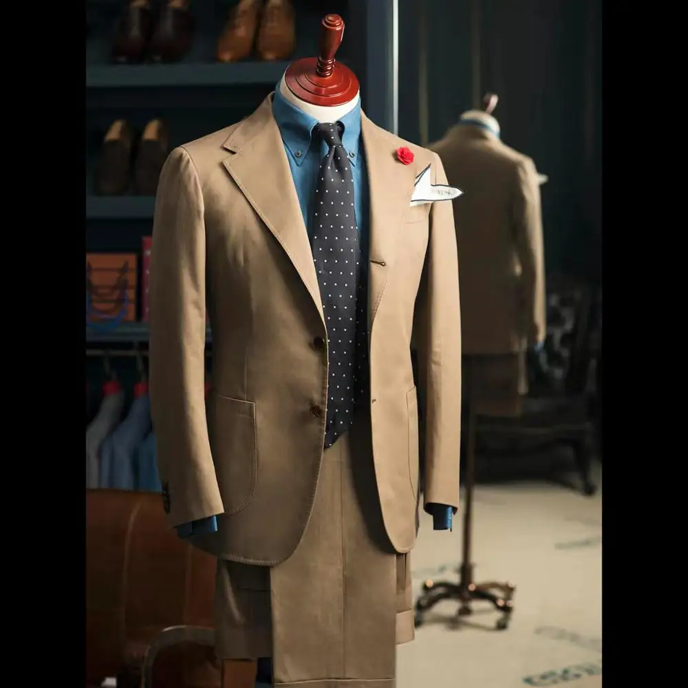 
Men fashion latest design coat pant men suit 