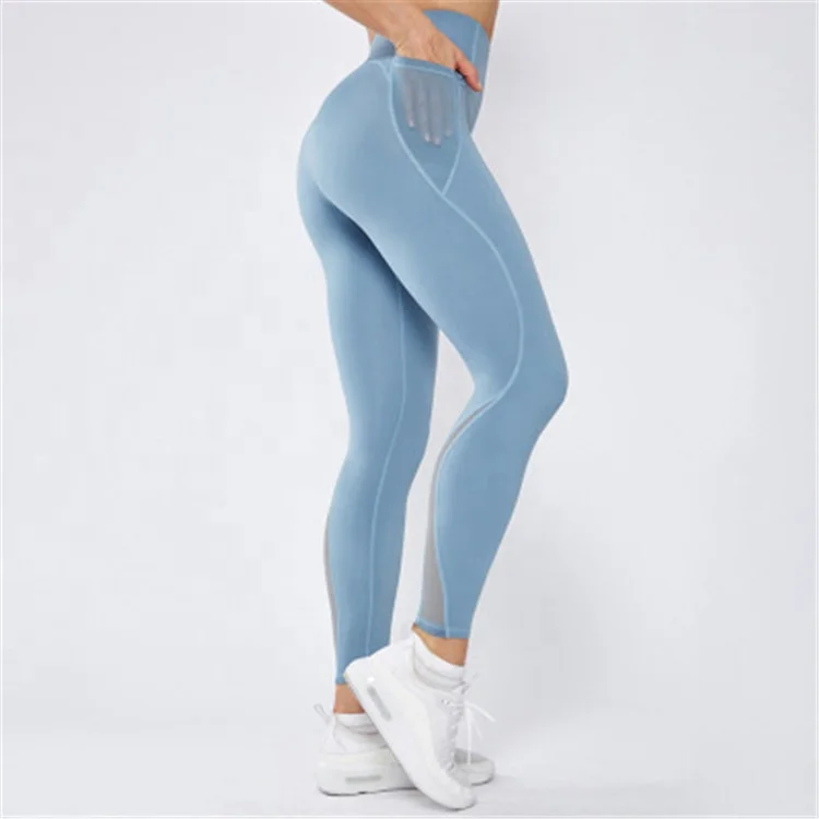 Hot Sale High Waist Fitness Sport Pants Workout Training Yoga Leggings Women
