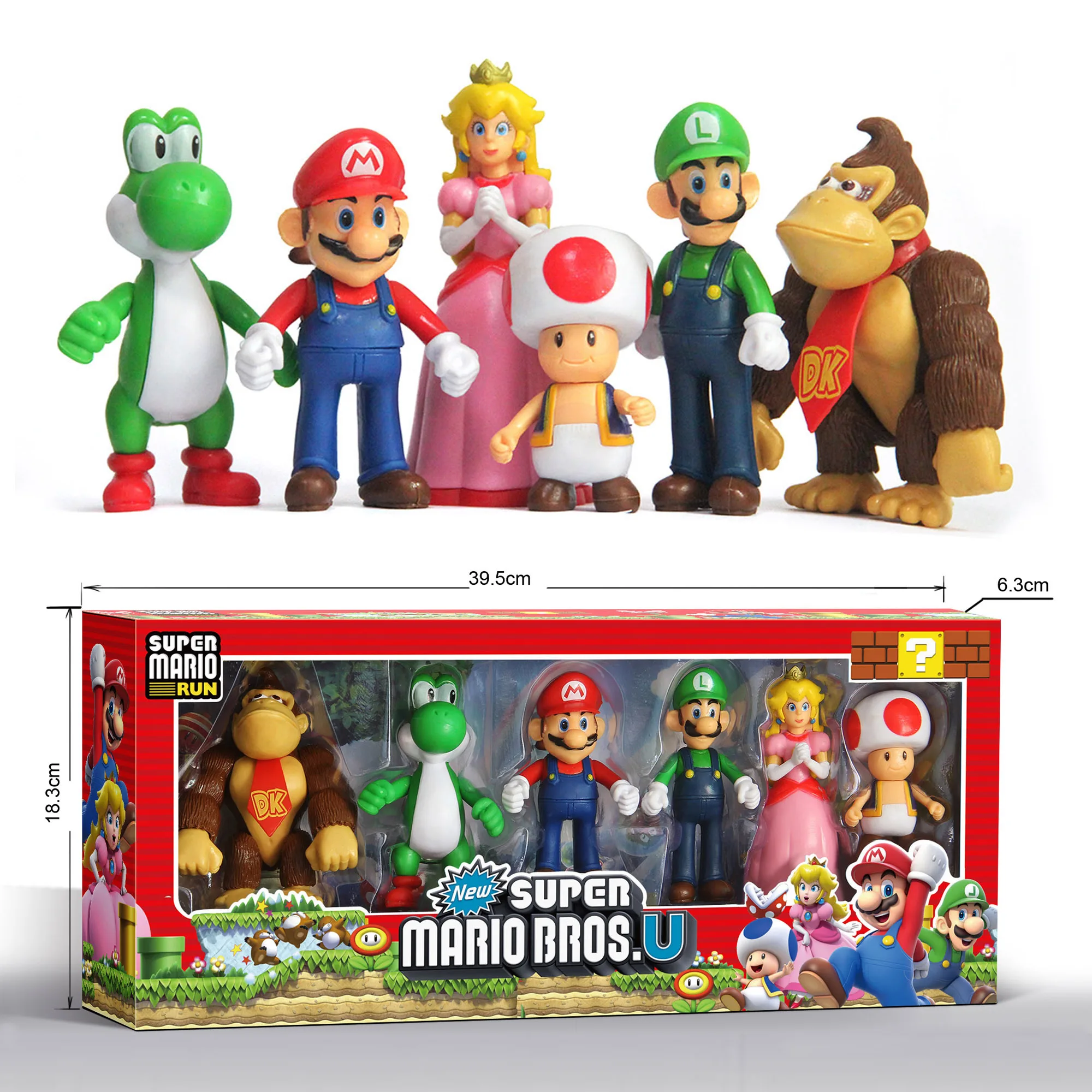 Collectible toys Japan Cartoon Game Characters PVC Anime Figure Super model Marios Bro Action Figure Toys