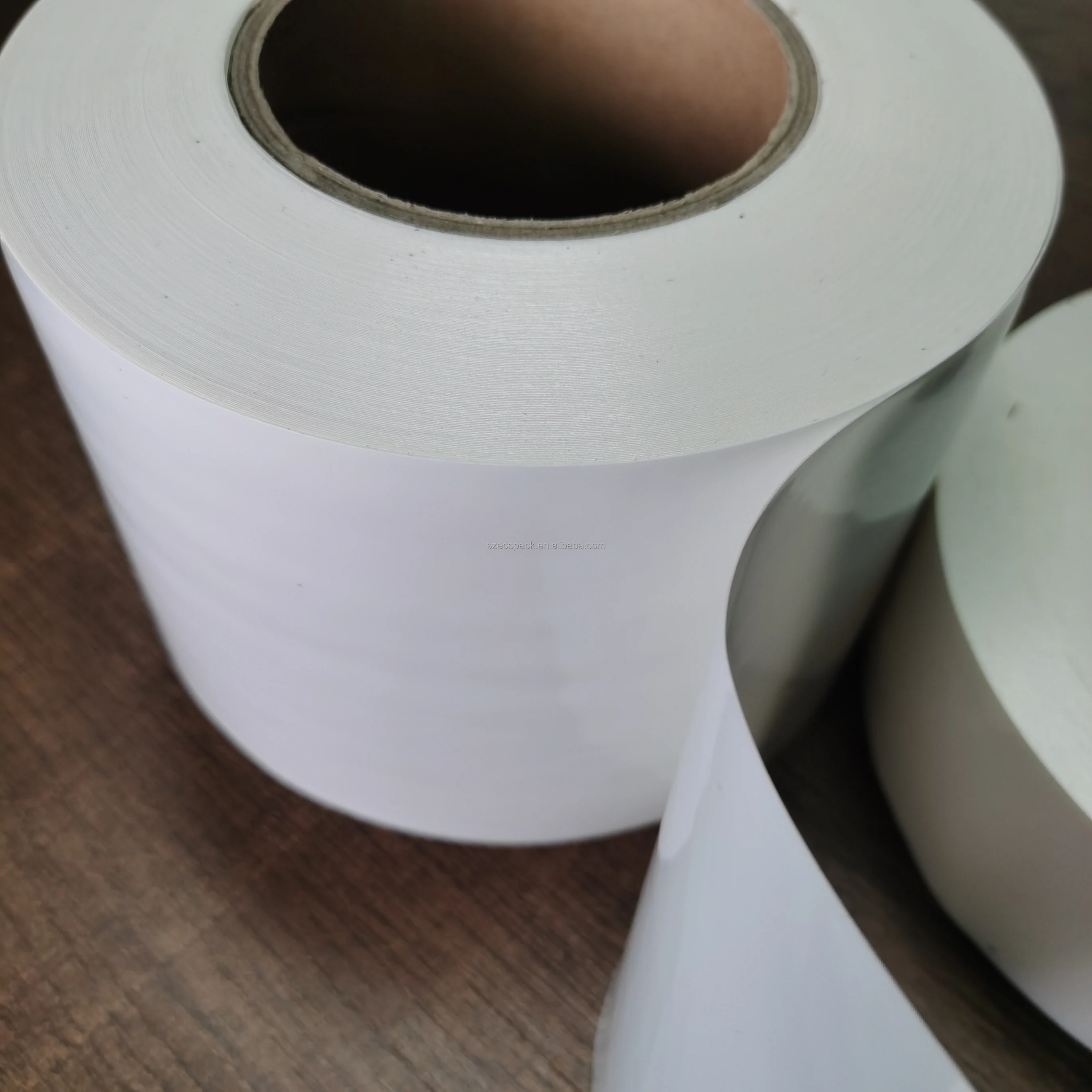 heavy duty film use white opaque heat shrink tape