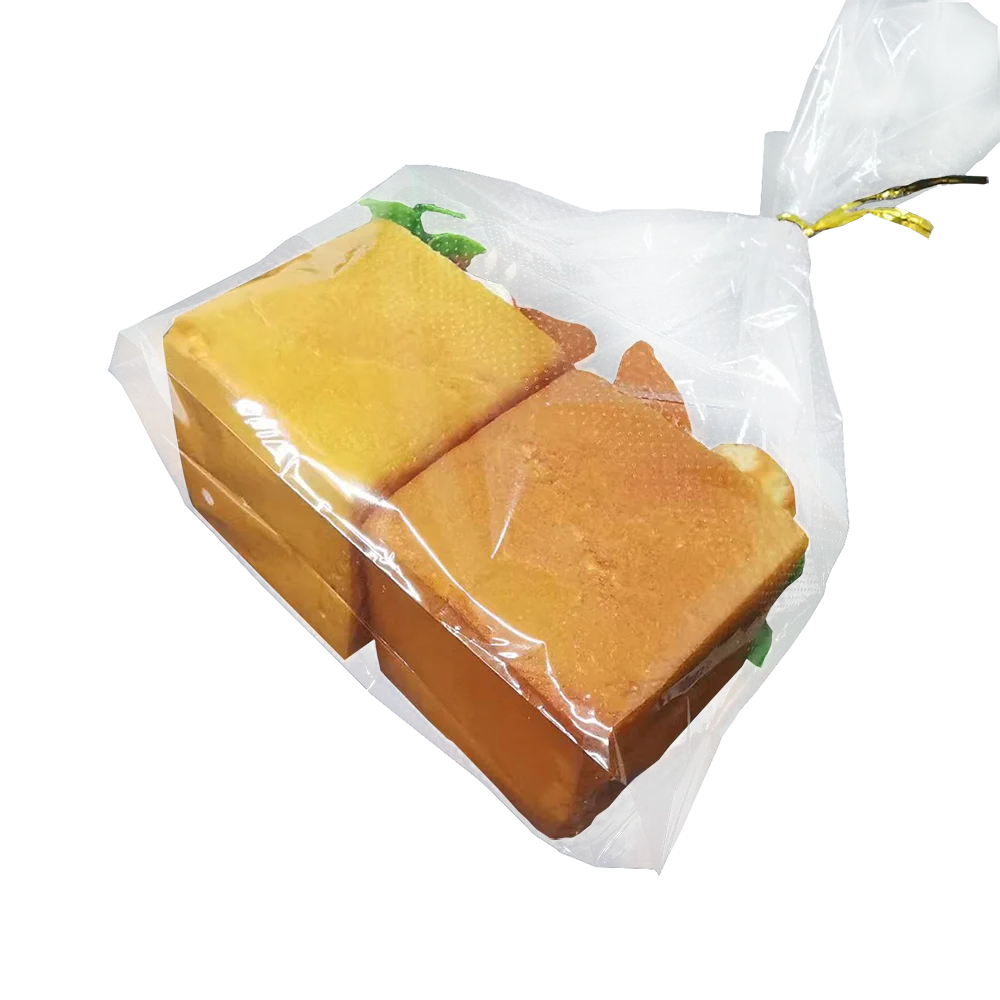Takeaway Bakery Packaging Printed Bread Packaging Bag Paper Bakery Packaging Bags for Loaf