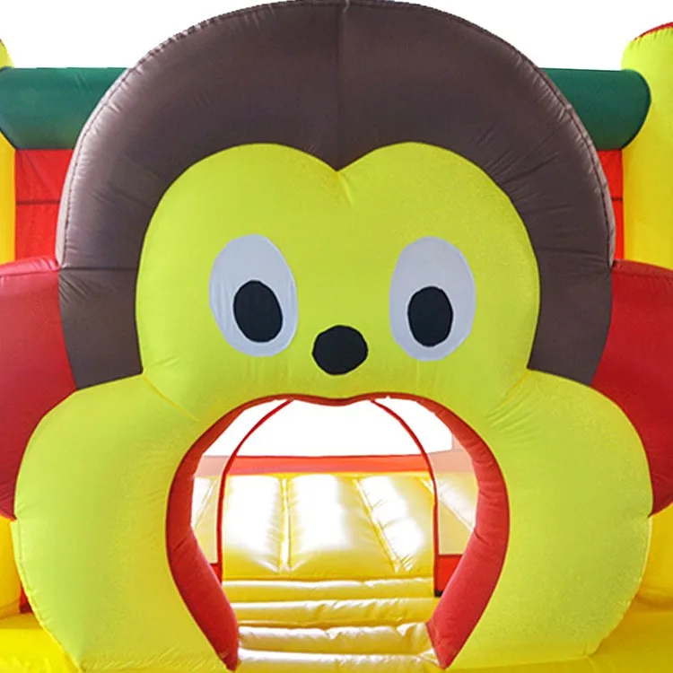 YARD Cartoon Monkey Shape Inflatable Bouncer Jumper Combo Bouncy Castle