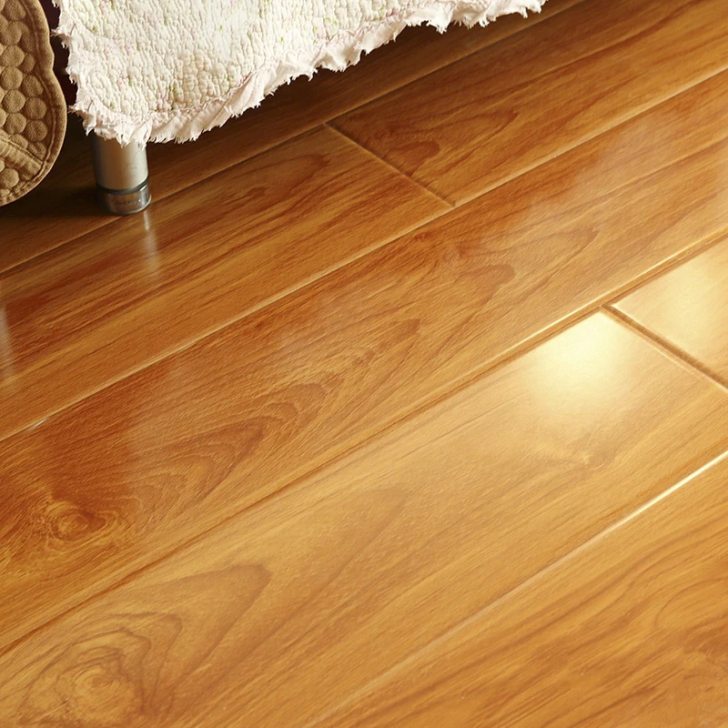 China Luxury Parquet Floor Laminate 3d Waterproof 8mm 14mm Wooden Gloss Laminate Flooring