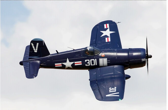 F4U EPO Propeller Scale Model 3d Rc Airplane