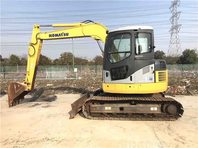 Японские Оригинальные мини-экскаваторы гибкие рабочие навыки 6 т 7 Т 8 9 тонн PC35 PC55 pc60 pc78us Komatsu низкая цена