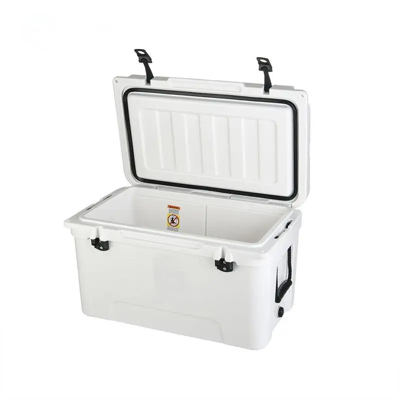 Factory ODM 62L Insulated Cooler Box PE Material Thermal Retaining Rotomolded Cold Food Storage