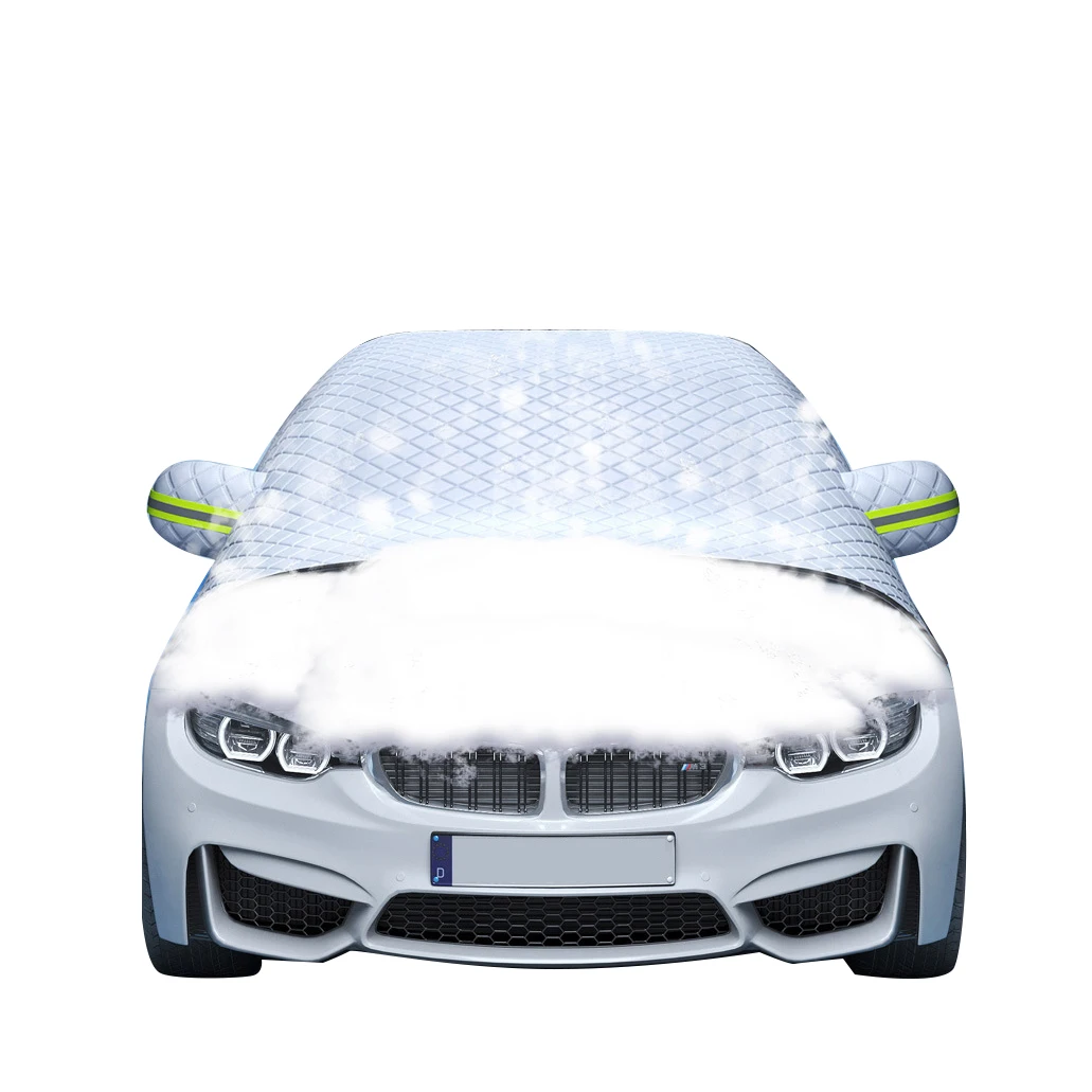 Зимний противоградовый Универсальный водонепроницаемый снегозащищенный Магнитный внешний аксессуар чехол для переднего стекла автомобиля