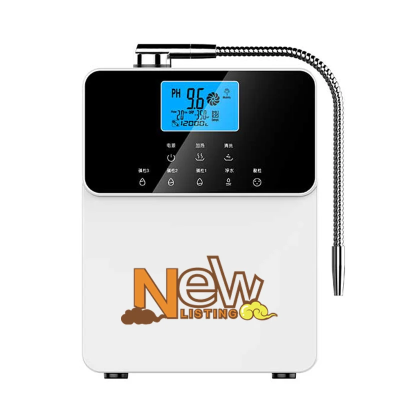2021 Hot Sale japan Titanium platinum coating alkaline water machine ph kangen water ionizer 11 plate