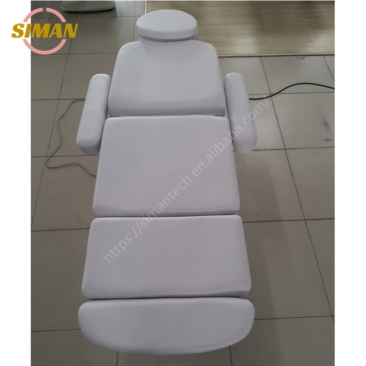 Siman Modern Beauty Furniture Table Salon Beds Electric Lifting Mechanism Chair Bed with Rotation Function 4 Motor for Spa