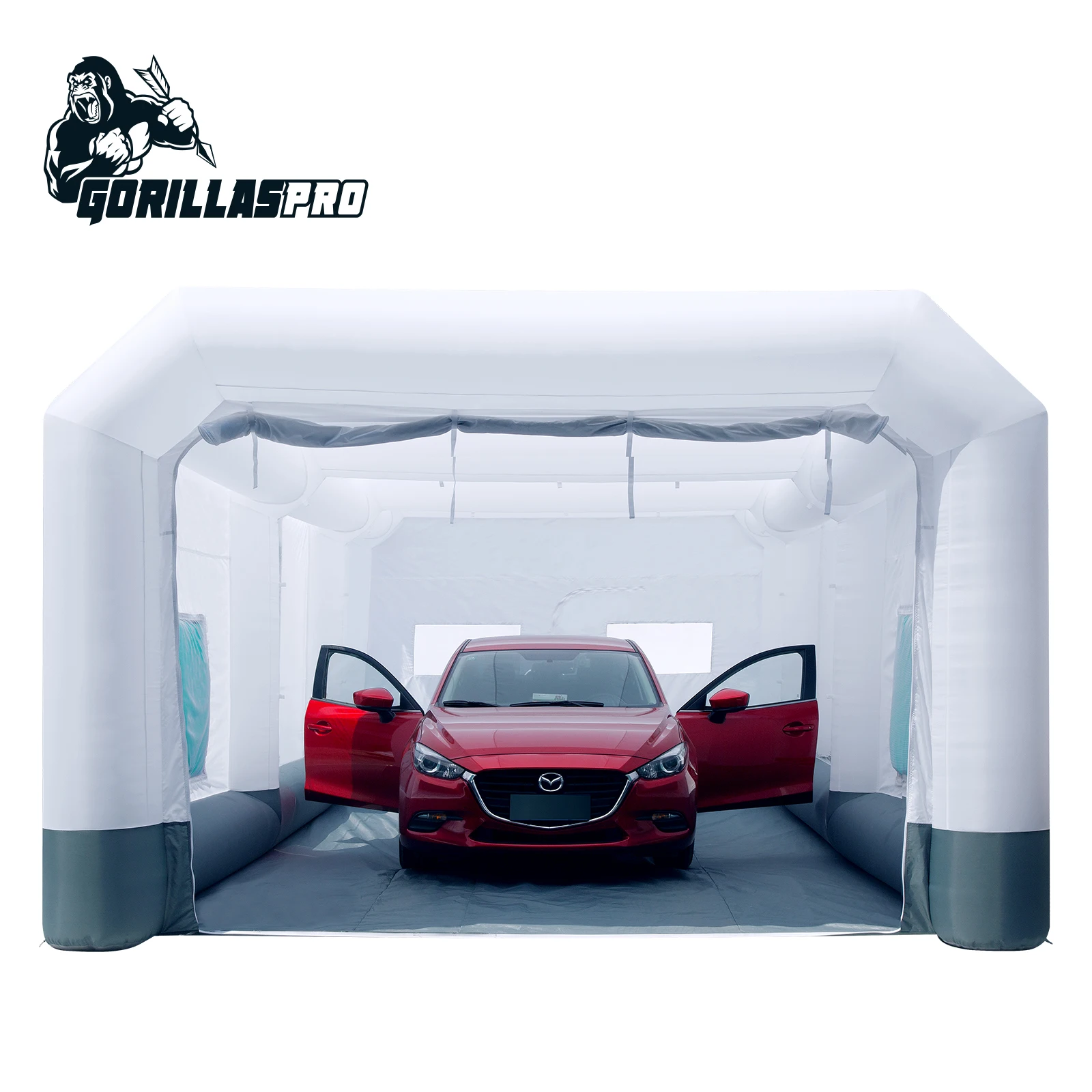 GORILLASPRO Custom Mobile Inflatable Automotive Spray Paint Booth Car Paint