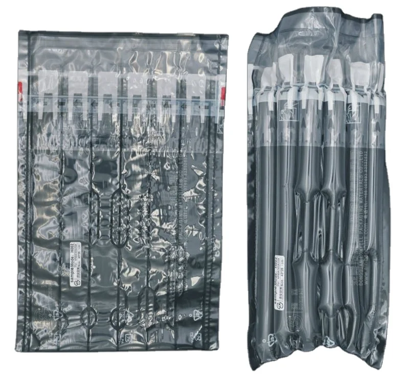 Factory wholesale black Air plastic bubble packing bags for HY H006 for HP35A/36A/88A air bubble bag for toner cartridge