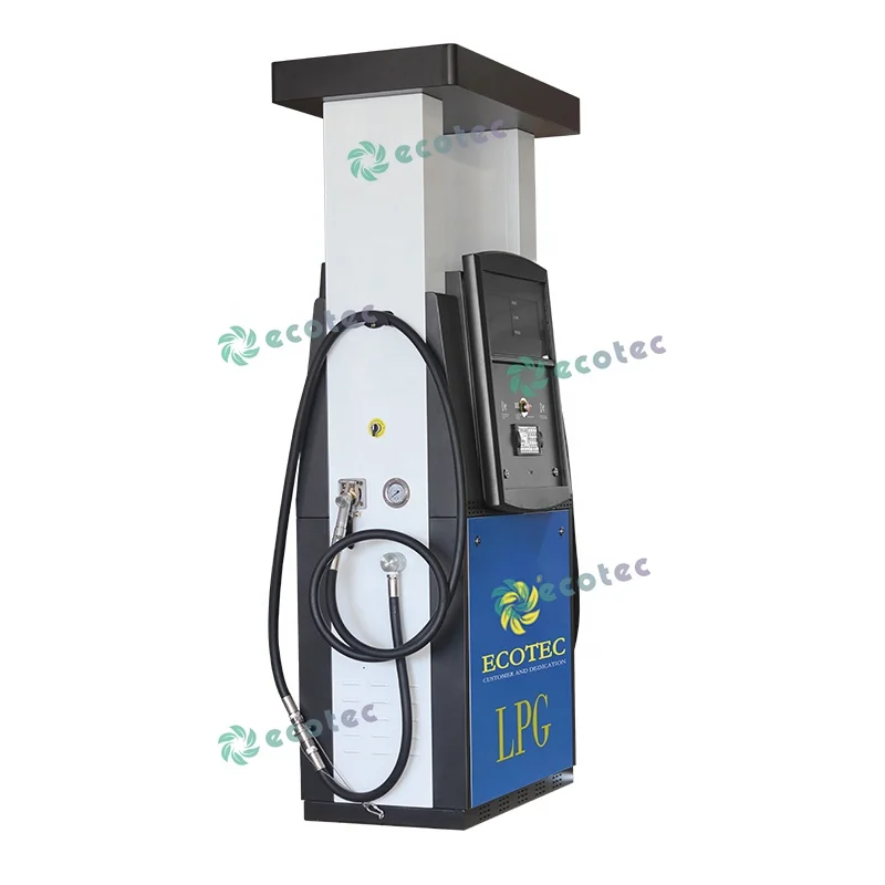 Ecotec Gas Service Equipment Fuel Dispenser Portable LPG Dispenser and scale