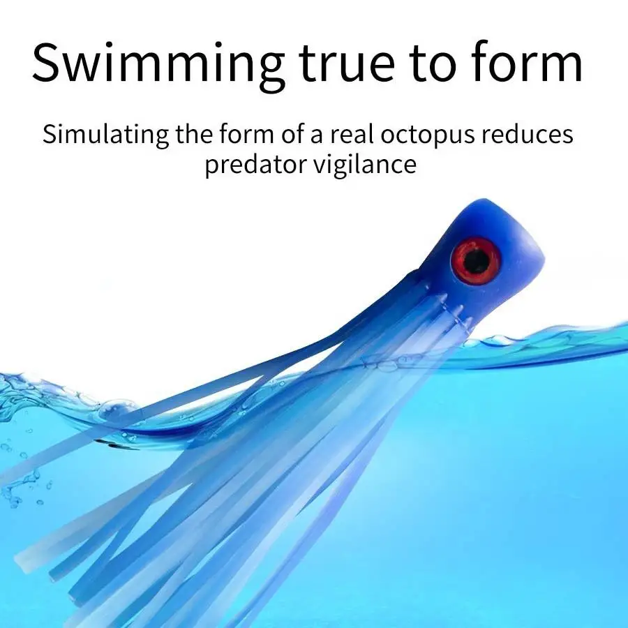 Wholesale Nice Quality 15cm 20g Squid Type Fishing Lures Free Sample Soft Fishing Lure for Fish