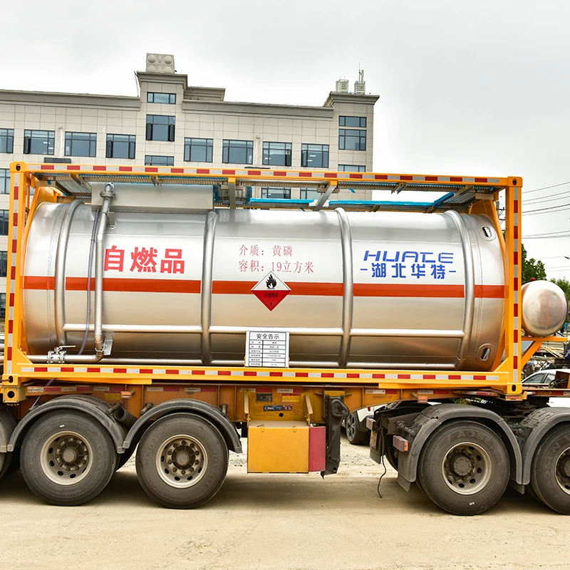 Nitric Acid 98 Industrial Grade ISO tank Container 20ft 40ft
