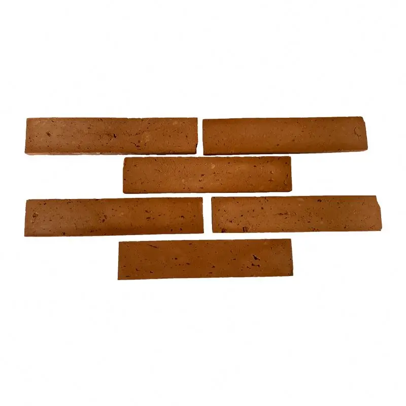 Red Brick Veneer Blue Grey Brick Wall Building Material for Wall Cladding