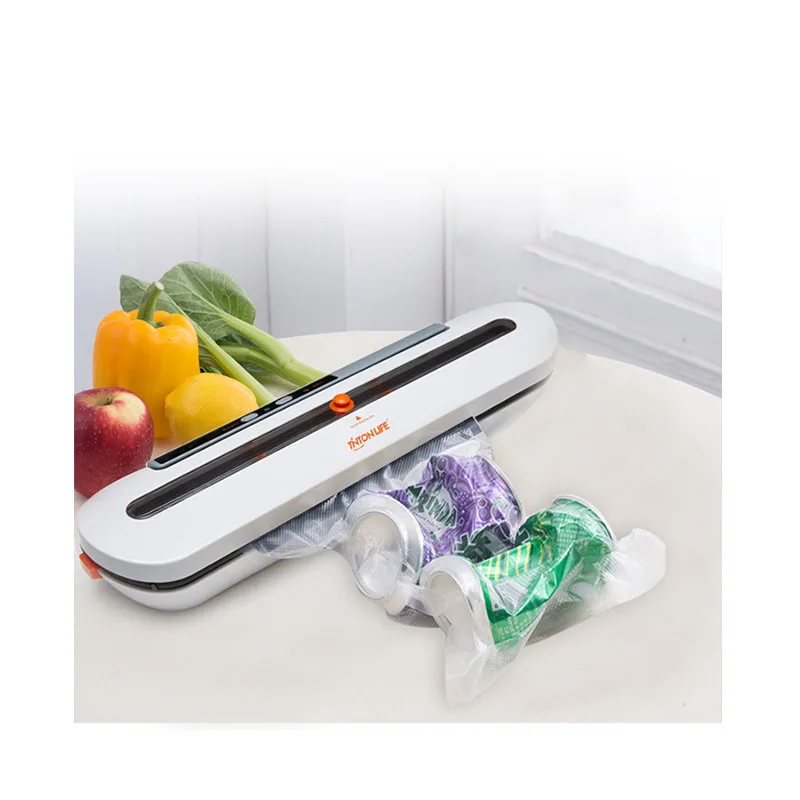  Бытовые вакуумные уплотнители Tinton Life TINTONLIFE 110 В/220 В мини-пакеты с низким уровнем шума для пищевых продуктов 10 шт. пластиковые автоматические пакеты 0 55