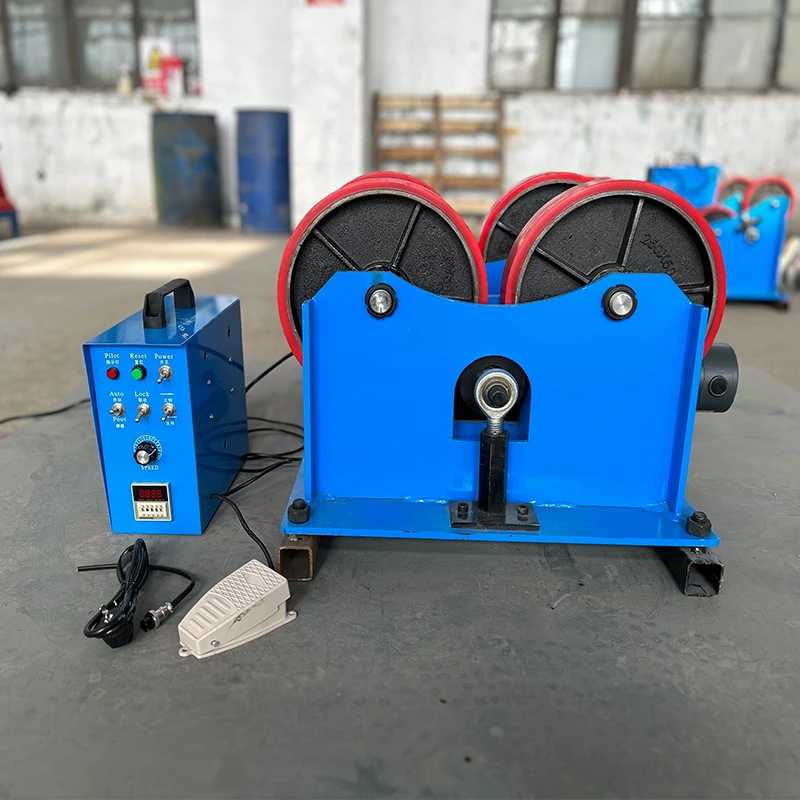 Self Adjustable Welding Pipe Rotator Rubber Roller Welding Rotator
