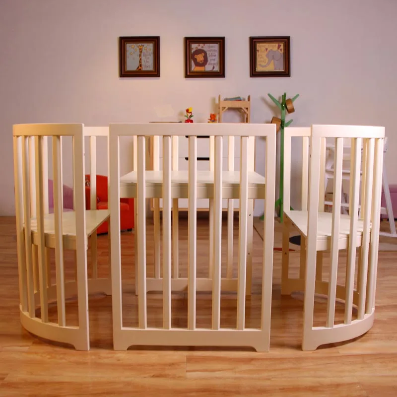 Nashow LMBC-082AS baby furniture baby oval cot bed baby crib
