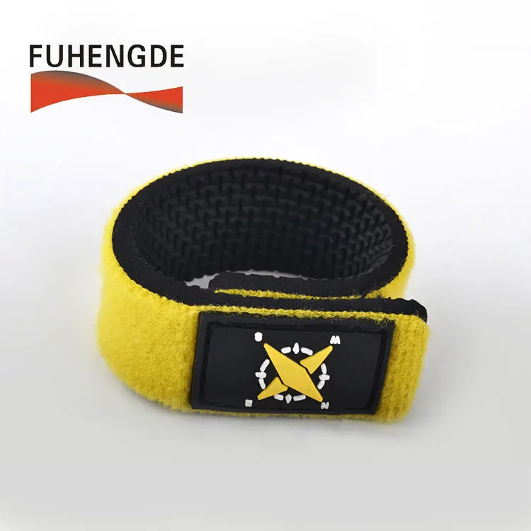 Nurable Adjustable Hook And Loop Cable Tie Neoprene Fish Accessories Tackle Tie Fishing Rod Straps With Logo Custom