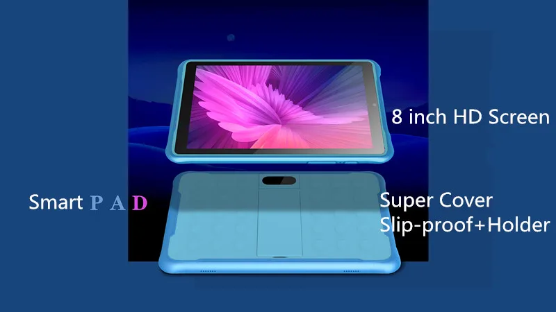 OEM Factory Price 8 inch Tablet PC No camera No SIM card Slot 2+16G 2+32G MTK 6580 Android 10.0 Customize Tablet PC