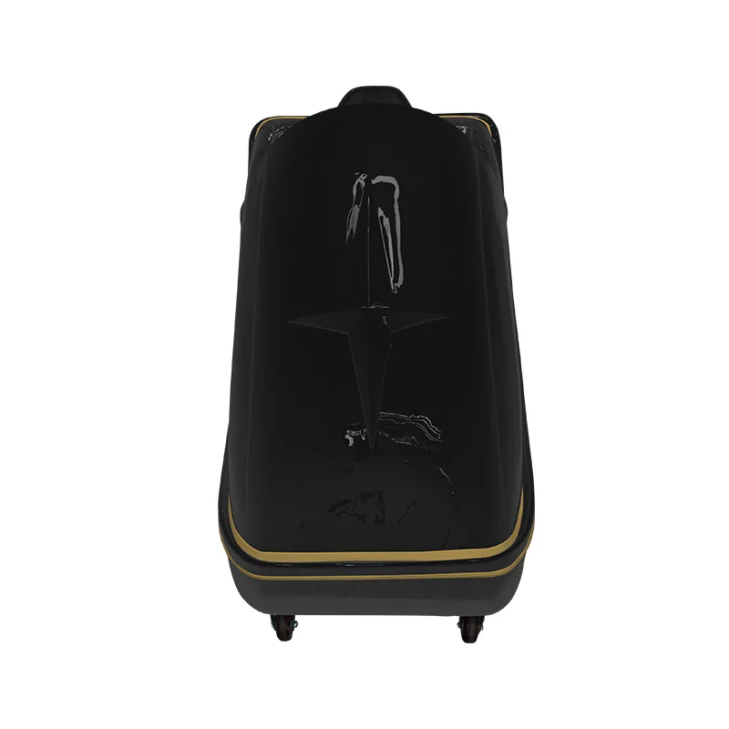 Guangyang sitting steam heating ozone sauna capsule saun infrared led light spa capsules with bluetooth music