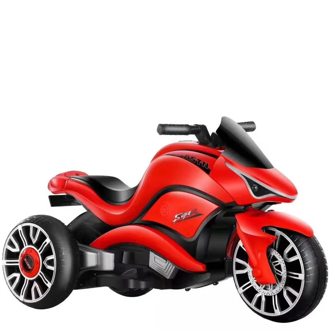 Double drive large motorcycle Baby electric motorcycle   kid motor bike Hot Sale Children_s Electric Motorcycle 3 Wheels