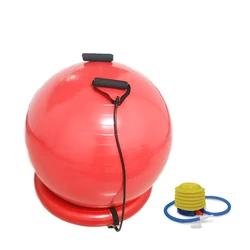 Germany original single PVC yoga ball base circle 60cm environmental protection material thickened