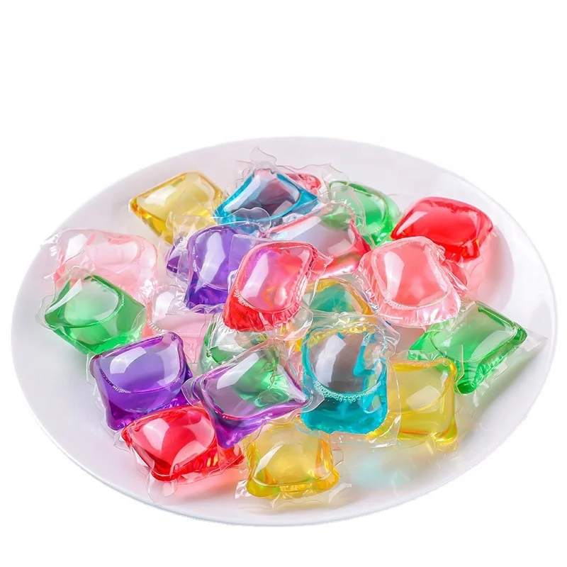 Factory Wholesale Prices Perfume Fragrance Laundry Detergent Liquid Capsules  3in1  Washing Pod