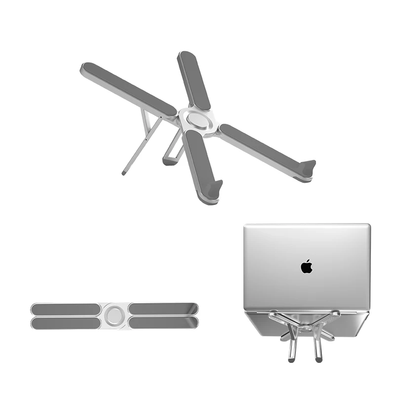 Ergonomics Design good to user eyes neck quality aluminium alloy support anti slip 7-13inch tablet stand