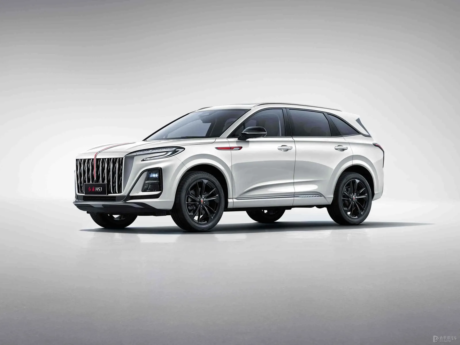 Китайский популярный 2023 Hongqi HS3 роскошный внедорожник 5 мест 4 двери черный синий новый автомобиль для семейного использования