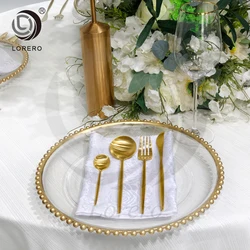 Hot Sale Jacquard Weave Polyester cotton table  Cloth Napkins Wedding Restaurant Polyester Decoration