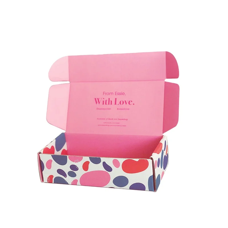 Jialan Wholesale custom printed unique corrugated shipping boxes custom logo cardboard mailer box