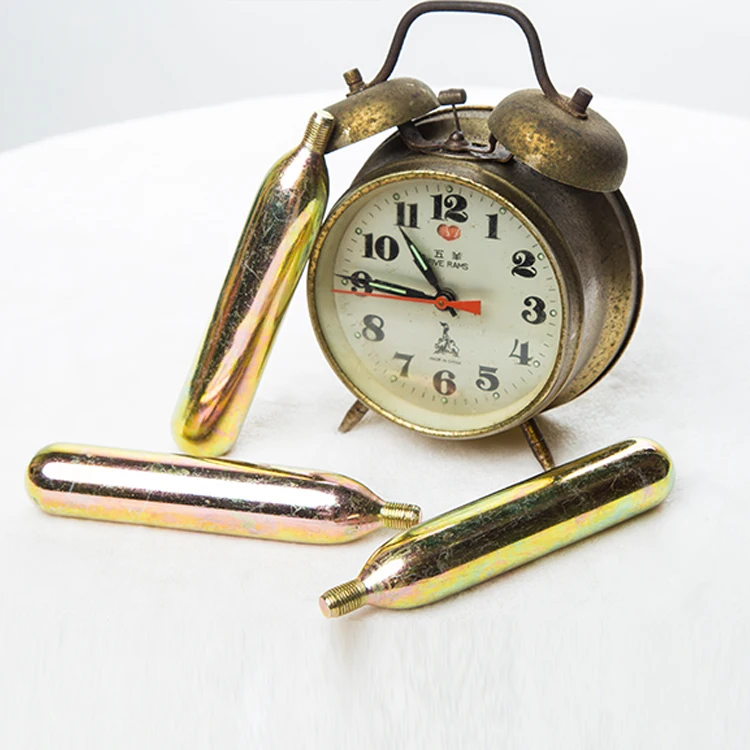 
High Grade Steel Material 33g Co2 Cartridge Strong Pressure Gas Cylinder 