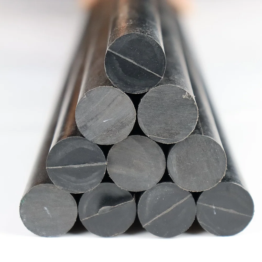 Хорошая доступность, армированный углеродным волокном, размер по индивидуальному заказу, полиамид 6/66, нейлоновый стержень с ЧПУ