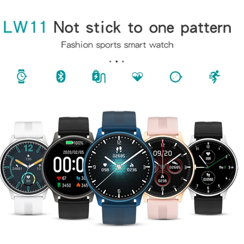 
New Arrivals Linwear LW11 Waterproof Smartwatch Wholesale Sports Smart watch wristwatch calories smartwatch 