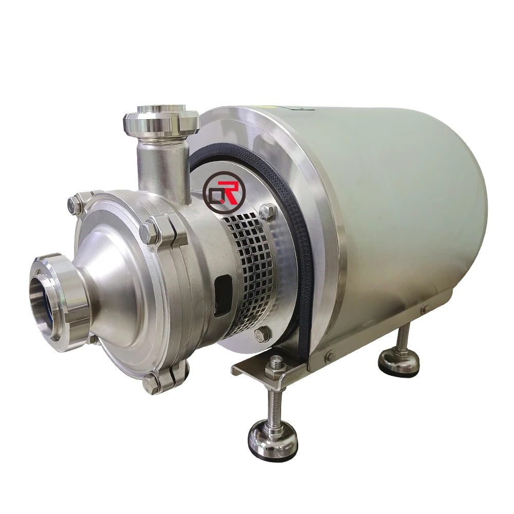 Food grade stainless steel ss316l sanitary complete high pressurse impeller pump