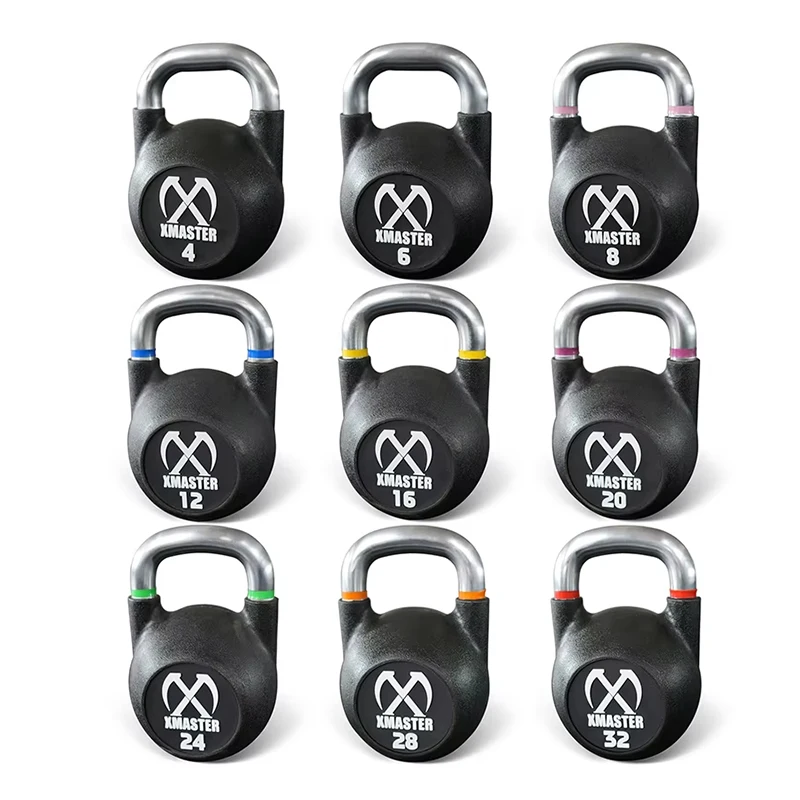 URETHANE COMPETITION KETTLEBELLS for premium home studio setups
