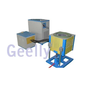 induction heating smelting furnace With crucible melting Steel and stainless steel furnace