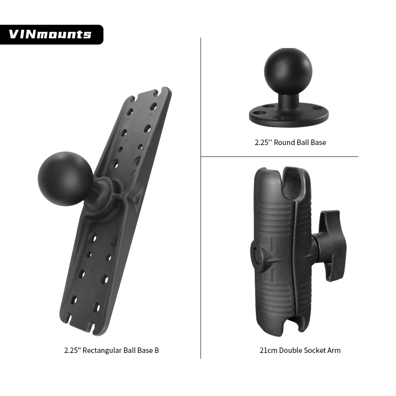 2.25' Largest 21cm Universal Transducer Bracket Fishes Finder Mount