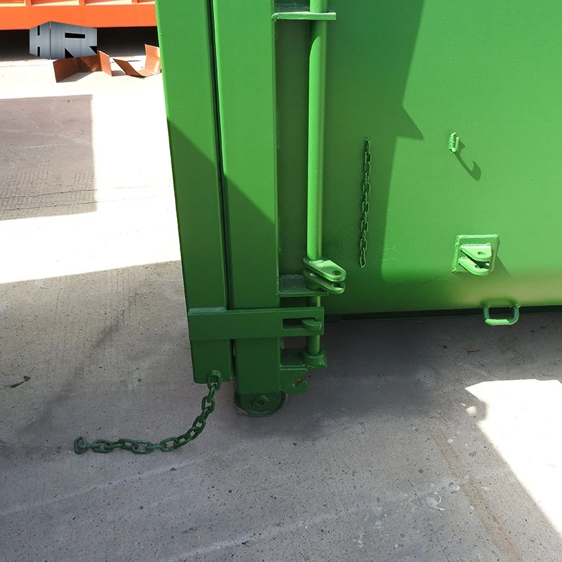 Hook lift bodies industrial waste hook lift container for sale