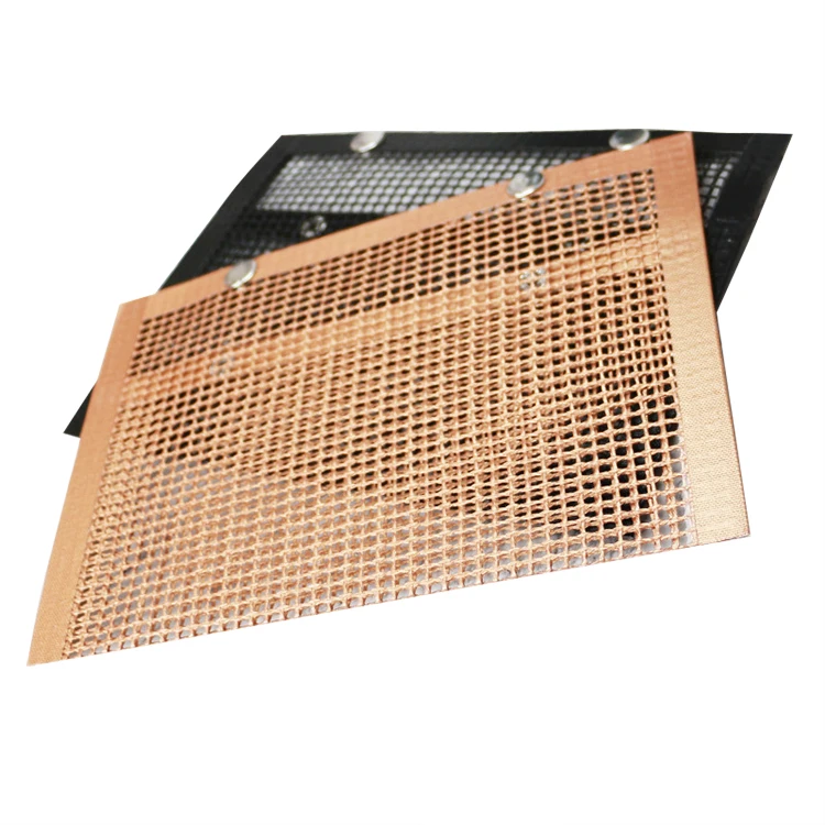 Reusable BBQ Grilling Bags non stick PTFE Mesh indoor outdoor bbq mesh  bag