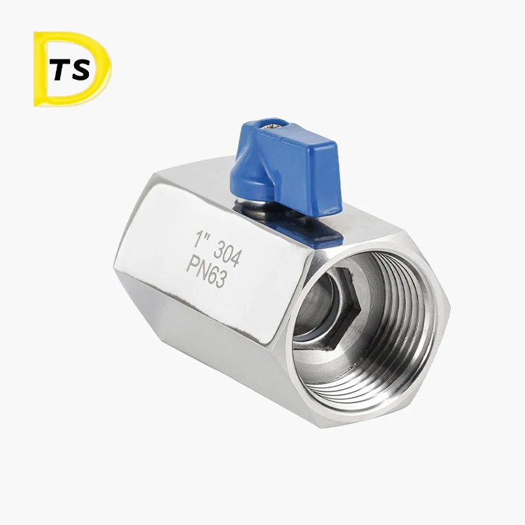 High quality Manual 304 Stainless Steel Ball Balve Thread Water Ball Valve NPT Mini Ball Valve