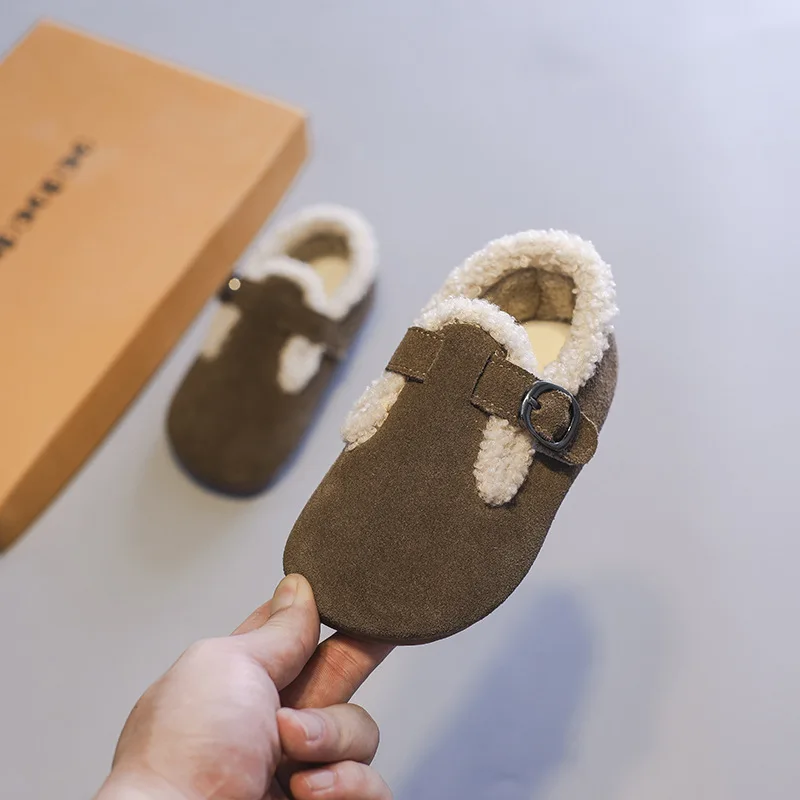 New Arrivals neutral Casual Girls Baby Toddler First Walker Girls Leather Shoes